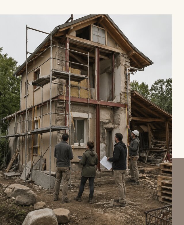 Реконструкция загородного дома под ключ в Воронеже от бюро