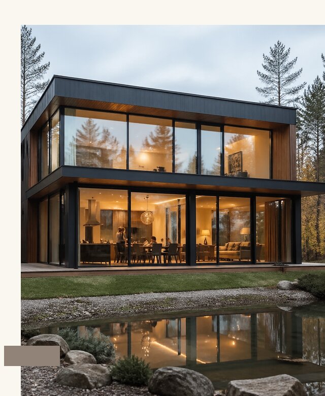 Дом панорамные окна в Воронеже по цене от 16112 А3дПро-Врн